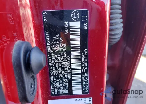 2019 Toyota C-Hr Xle z USA, uszkodzony, nr VIN NMTKHMBX5KR083264